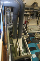 Examples of hard blue and hard black anodised components